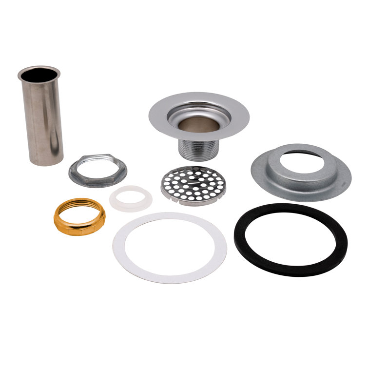 Oatey Basket Strainer w/ 4" Chrome Plated Tailpiece & Reviews Wayfair